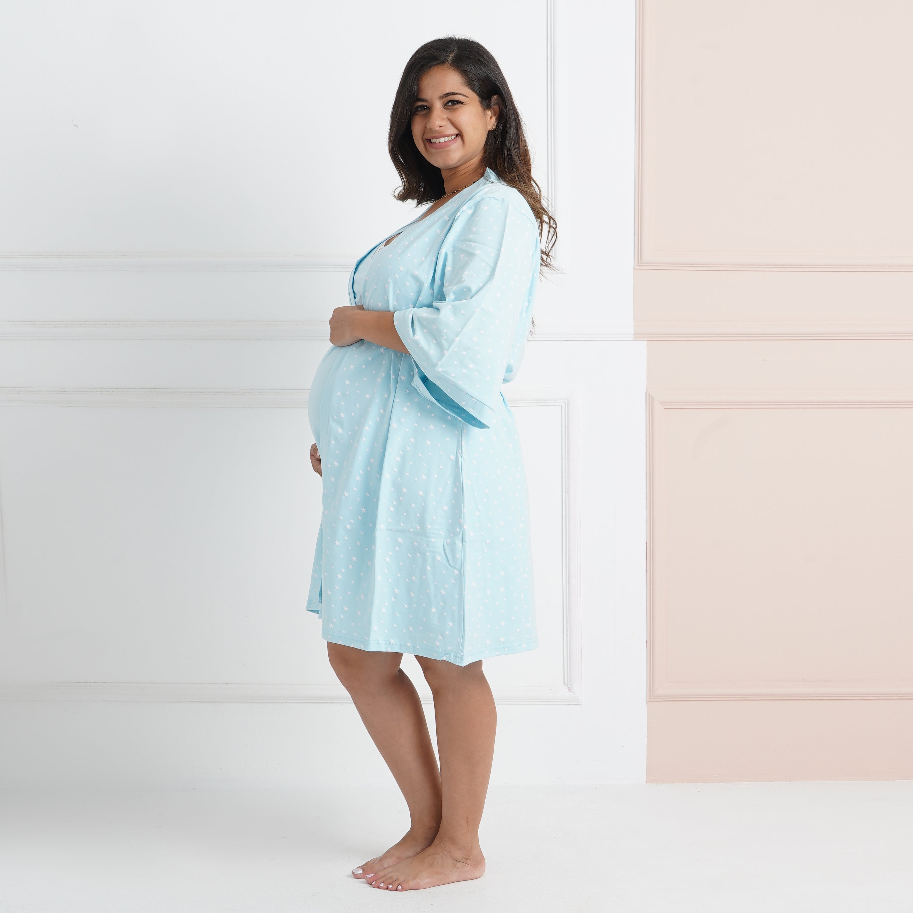 Maternity Baby Boy Nightgown