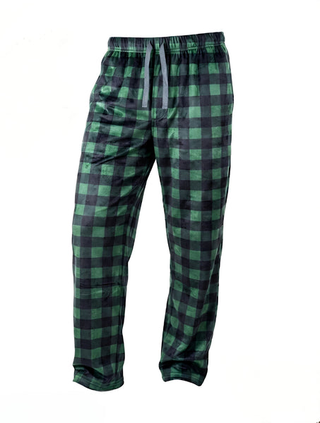 Green Buffalo Plaid PJ Pants (Unisex)