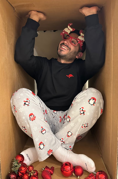 Penguin Santa Men's Pyjamas