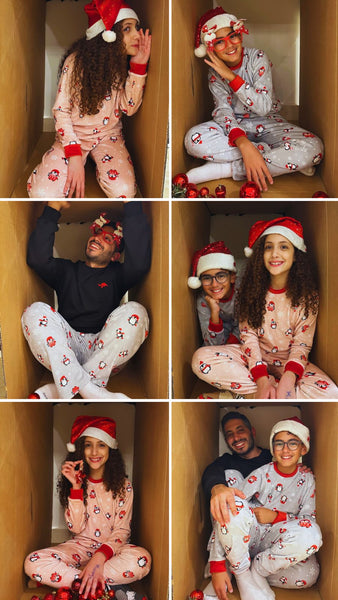 Penguin Santa Men's Pyjamas