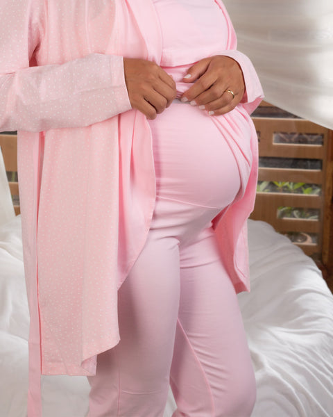 Welcome Baby Girl Pyjama Set (with baby set )