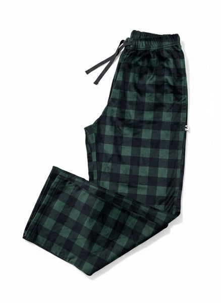 Green Buffalo Plaid PJ Pants (Unisex)