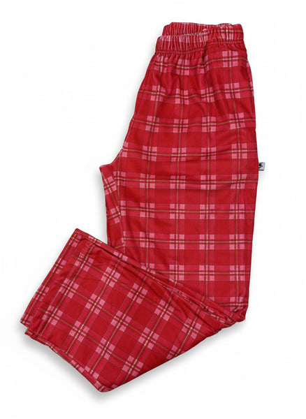 Red x Pink Plaid PJ Pants