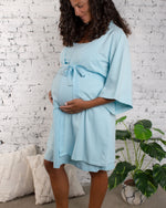Load image into Gallery viewer, New Welcome Baby Boy Nightgown Set ( with Baby set )
