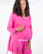 Load image into Gallery viewer, Nursing Baby Girl Pyjama Set ( with baby sleepsuit )
