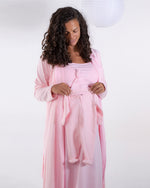 Load image into Gallery viewer, Welcome Baby Girl Long Nightgown Set ( without baby set)
