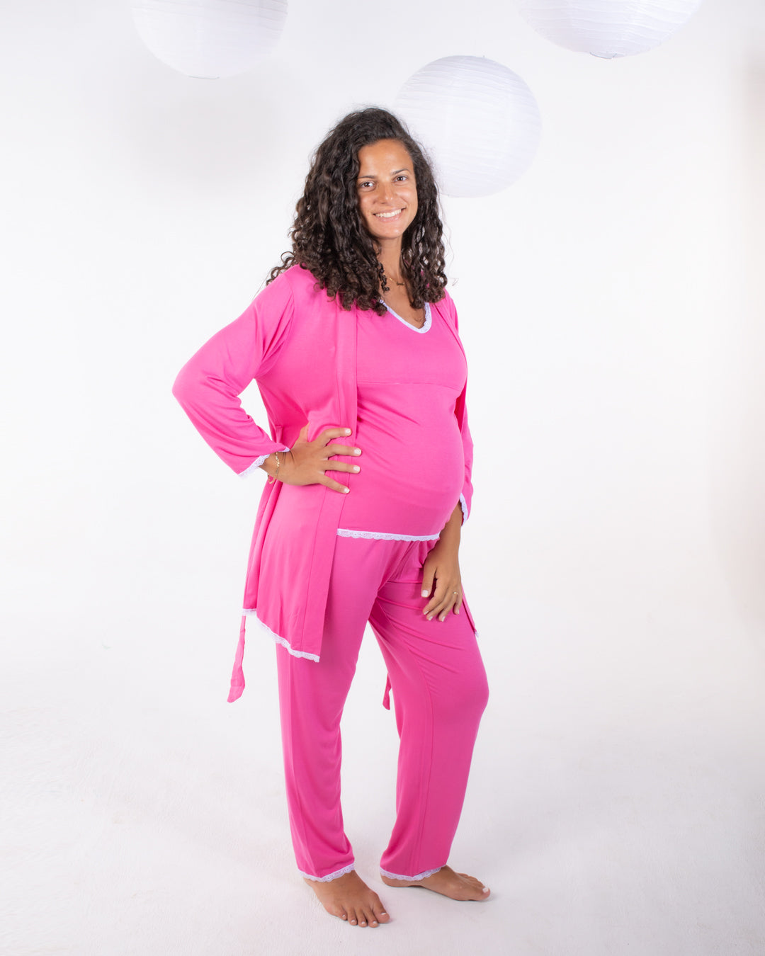 Nursing Baby Girl Pyjama Set ( with baby sleepsuit )