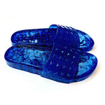 Load image into Gallery viewer, Blue Jelly Slippers freeshipping - MIKA Egypt

