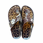 Load image into Gallery viewer, Stardust Fumé Black Jelly Slippers freeshipping - MIKA Egypt
