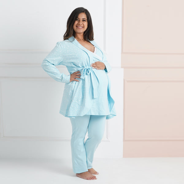 Welcome Baby Boy Pyjama Set ( with baby set - Delivery in 10 days)