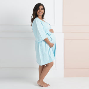 Welcome Baby Boy Nightgown Set